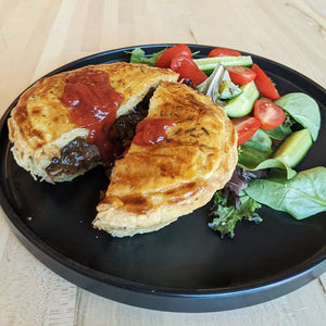 4x Beef, mushroom and red wine pies