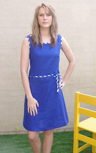 sailor shift dress - blue Nashwell sailor shift dress - blue Nashwell